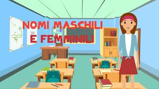 Nomi maschili e nomi femminili [upl. by Daegal394]