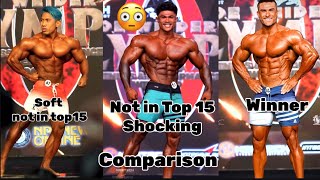 Isai kesek  chris Putra vs Ryan terry 2024 men’s physique olympia comparison 2024 mr olympia 2024 [upl. by Naamann]