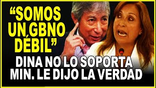 Dina LA PEOR CRISIS ECONÓMICA EN 20 AÑOS renuncia un asesor su ministro lo llama gbno DÉBIL [upl. by Nadabus391]