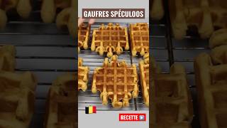 ✅ LES GAUFRES BELGES AU SPÉCULOOS 🇧🇪 La meilleure recette simple et rapide [upl. by Rupert523]