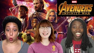 Watching AVENGERS INFINITY WAR for the FIRST TIME [upl. by Ative]