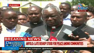 Leaders catholic faithful mourn bishop Cornelius Korir [upl. by Kaliope]