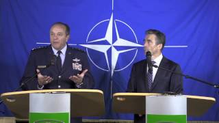 NATO Secretary General with Supreme Allied Commander Europe  Joint Press Conference Part 22 [upl. by Alyahsat]