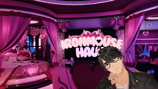 Exploring Ironmouse Haus in VRChat [upl. by Laefar]