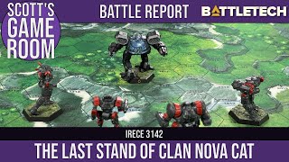 BattleTech Dark Age Battle Report Irece 3142 Clan Nova Cat vs Draconis Combine [upl. by Blinni]