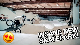 Riding INSANE NEW RAMPS at CORBY SKATEPARK [upl. by Essyla]