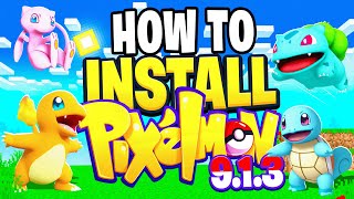 HOW TO INSTALL PIXELMON IN 2023 Minecraft 1165 Pokémon Mod [upl. by Towland]