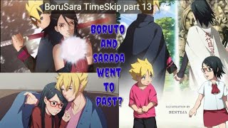 borusara timeskip texting story part 13  boruto and sarada go to past  otsutsuki vs boruto [upl. by Felder901]