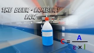 AP Chemistry Investigation 1 BeerLambert Law [upl. by Orimisac987]