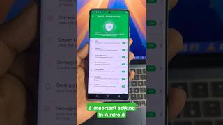 2 important settings in airdroid app  Airdroid app new tricks airdroid mirror [upl. by Gnous]
