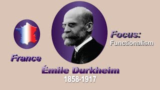 Functionalism and society  Émile Durkheim [upl. by Lynda]