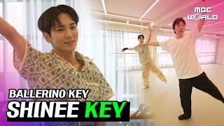 CC SHINEE KEY turns into a ballerino KEY SHINEE [upl. by Ayekehs]