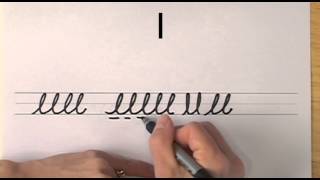 How To Write in Cursive  Lesson 13  A complete Course  FREE Worksheets [upl. by Durman]