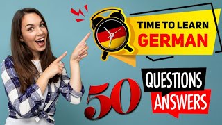 50 Questions and Answers in German for Beginners  Polyglot Akram [upl. by Ahtaela803]