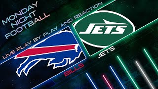 Bills vs Jets Live Play by Play amp Reaction [upl. by Nimsaj]