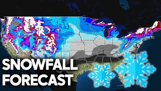 Snowfall Forecast Winter 2023  2024 OFFICIAL [upl. by Gerhard911]