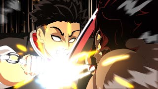 Kokushibo Vs Gyomei amp Sanemi  Demon Slayer Fan Animation [upl. by Sansone]