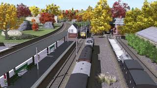 Trainz Route Showcase  Peel Godred Branchline [upl. by Eetsirk]