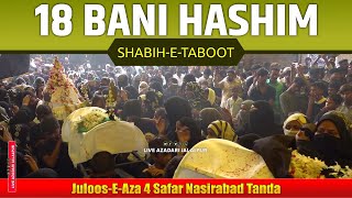 Taboot 18 Bani Hashim Naseerabad Tanda  Juloose Aza 4 Safar Nasirabad 2024 [upl. by Assiron]