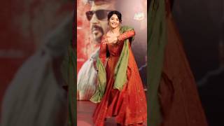 Rithika Singh recent dance for vettaiyan movie promotion  Tamil [upl. by Asiul]