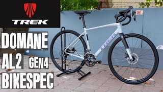 Discover the Secrets of the NEW Trek Domane AL Gen 4 2024 [upl. by Eicnarf]