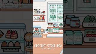 Toca Boca Grocery Store idea 🛒🏪🫙🥕🫑 shorts [upl. by Isle]