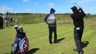 Phil Mickelson Flop Shot Challenge [upl. by Shewchuk]