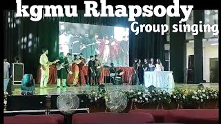 Medical students group singing performance Rhapsody kgmu 2023 kgmu events [upl. by Mariam]