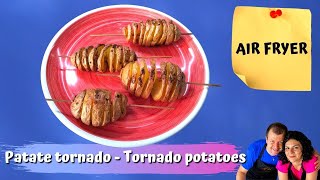 FRIGGITRICE AD ARIA PATATE TORNADO  AIR FRYER TORNADO POTATOES [upl. by Hilliard]