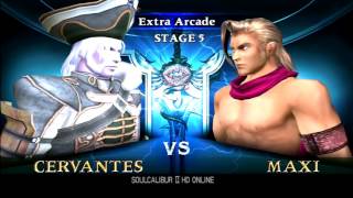 Soul Calibur 2  Cervantes arcade mode [upl. by Raasch]