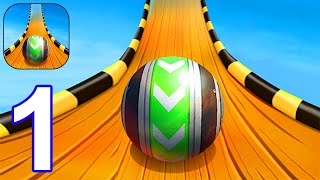 Sky Rolling Ball 3D  Gameplay Walkthrough Part 1 Level 1  17 Android iOS [upl. by Stedmann]