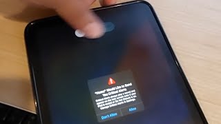 Critical Alert in Apple IOS Stucks on Home Fixed and Disable  fypシ iphone viral apple ipad [upl. by Artinahs]