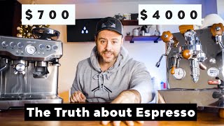 700 vs 4000 Espresso Machine Comparison  How much should you spend on an espresso machine [upl. by Nilsoj]