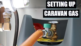 Caravan Gas Setup  Caravanning tips for beginners [upl. by Asiela]