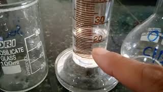 ExperimentConductometric titration of weak acid vs weak base NH4OH Vs Acetic Acid [upl. by Gnuhn947]