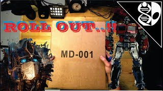 Unboxing  Review  First Time Handling‼️  MD001 DLX Optimus Prime KO  Bahasa Indonesia [upl. by Marne]