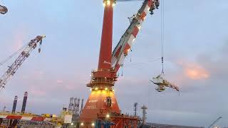 SAIPEM CONSTELLATION at Grand Tortue Ahmeyim Project Senegal and Mauritania West Africa08052022 [upl. by Kahle]