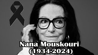 🔆 Quatre jours après avoir fêté ses 90 ans Nana Mouskouri est décédée aujourdhui [upl. by Ahsinert]