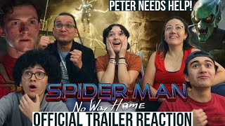 SPIDERMAN NO WAY HOME OFFICIAL TRAILER REACTION  Trailer 2  MaJeliv Reacts  Peter needs help [upl. by Betthel795]