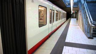 UBahn Nürnberg Nordostbahnhof U2 HD [upl. by Ragde]