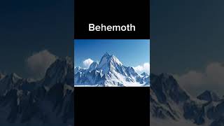 Behemoth😰 short Behemoth bible scpfundation trevorhenderson [upl. by Scrope803]