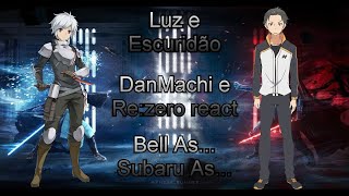 DanMachi e ReZero react ao Rap de Darth Vader Vs ObiWan Star Wars  Luz e Escuridão AS [upl. by Rama]