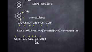 Formulación Ácidos carboxílicos sales y ésteres [upl. by Noied]