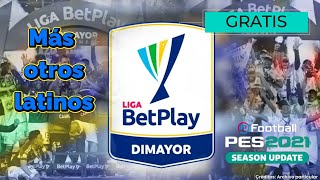 ligacolombiana 2024 Actualizada a noviembre 2024 pes2021 pc ps4 ps5 gratis [upl. by Thin]