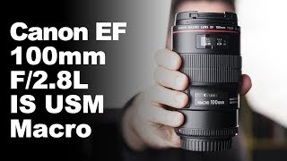 Canon 100mm 28L Macro lS USM vale a pena Review [upl. by Noremak]