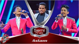 Aslam Roshan  Nilla Nagana නිල්ල නගන  Semi Finals [upl. by Trager697]