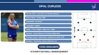 Opal Curless  Center Back Highlights [upl. by Vacla]