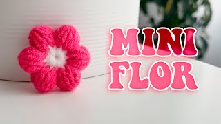 Cómo HACER FLOR PUFF a Crochet 🌸 Paso a Paso Super FÁCIL [upl. by Lorelei269]