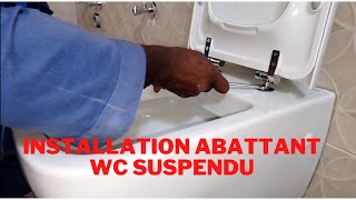 ABATTANT WC INSTALLATION [upl. by Animrelliug40]