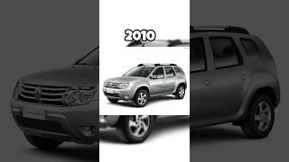 evolution of renault duster 20102024✨🚗👍👀 viral shorts shortsvideo evolution duster [upl. by Corri]